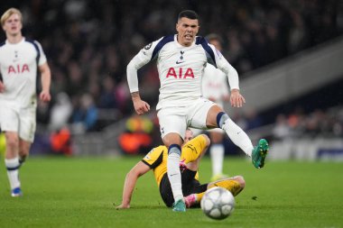 Tottenham Hotspur 'dan Pedro Porro, UEFA Şampiyonlar Ligi Maç Maçı 7' de Tottenham Hotspur 'a karşı Borussia Dortmund' a karşı Tottenham Hotspur Stadyumu, Londra, 20 Ocak 2026