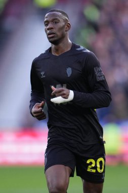 Premier Lig maçında Nordi Mukiele, Londra Stadyumu 'nda West Ham United' a karşı Sunderland maçında, 24 Ocak 2026