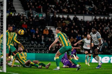 Derby County 'den Patrick Agyemang, 23 Ocak 2026' da İngiltere 'nin Pride Park Stadyumu' nda oynanan Derby County - West Bromwich Albion maçında 1-0 berabere kaldı.