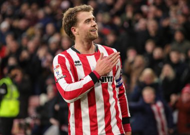 Sheffield United takımından Patrick Bamford, 24 Ocak 2026 'da Sheffield, İngiltere' deki Bramall Lane 'de oynanan Sheffield United-Ipswich Town maçında 3-1 kazanma golünü kutluyor.