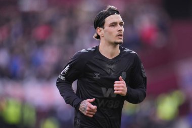 Sunderland 'dan Enzo Le Fe Premier Lig karşılaşmasında West Ham United, Londra Stadyumu' nda Sunderland 'a karşı, 24 Ocak 2026