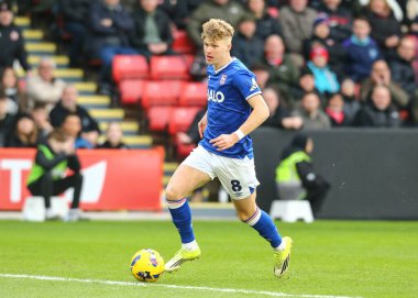 Ipswich Town 'dan Sindre Walle Egeli, 24 Ocak 2026' da İngiltere, Sheffield Lane 'de Sheffield United' a karşı Ipswich Town Gökyüzü İddia Şampiyonası maçında dövüşüyor.