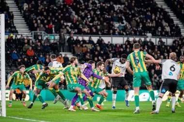 Derby County 'den Patrick Agyemang, 23 Ocak 2026' da İngiltere 'nin Pride Park Stadyumu' nda oynanan Derby County - West Bromwich Albion maçında 1-0 berabere kaldı.