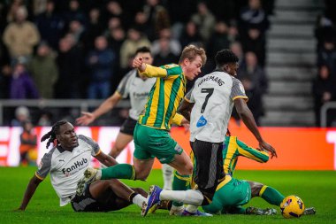 Derby County 'den Patrick Agyemang, 23 Ocak 2026' da İngiltere 'nin başkenti Derby' deki Pride Park Stadyumu 'nda oynanan Derby County - West Bromwich Albion maçında iddiaya girdi.