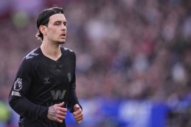 Sunderland 'dan Enzo Le Fe Premier Lig karşılaşmasında West Ham United, Londra Stadyumu' nda Sunderland 'a karşı, 24 Ocak 2026