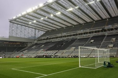 Premier Lig maçı sırasında St James Park 'ın genel izleme podu Newcastle United, Aston Villa' ya karşı St. James 's Park, Newcastle, İngiltere, 25 Ocak 2026