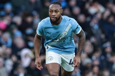 Manchester City 'nin 24 Ocak 2026 tarihinde Etihad, Manchester' da Wolverhampton Wanderers 'a karşı oynadığı Premier League karşılaşmasında Manchester City' den Antonie Semenyo