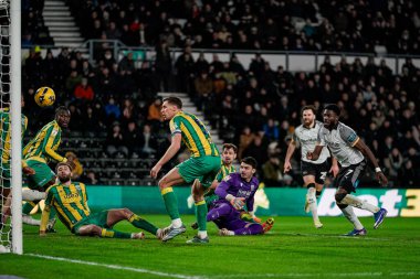 Derby County 'den Patrick Agyemang, 23 Ocak 2026' da İngiltere 'nin Pride Park Stadyumu' nda oynanan Derby County - West Bromwich Albion maçında 1-0 berabere kaldı.