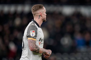 Derby County 'den Joe Ward' un dövmeleri, 23 Ocak 2026 'da İngiltere' nin başkenti Derby 'de oynanan West Bromwich Albion maçında yapıldı.