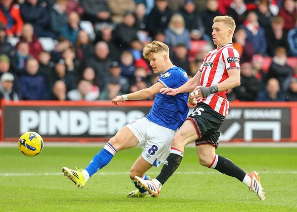 Ipswich Town 'dan Sindre Walle Egeli, 24 Ocak 2026' da İngiltere 'nin Sheffield Lane kentinde oynanan Gökyüzü İddia Şampiyonası maçında gol atıyordu.