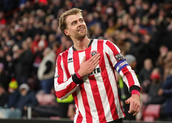 Sheffield United takımından Patrick Bamford, 24 Ocak 2026 'da Sheffield, İngiltere' deki Bramall Lane 'de oynanan Sheffield United-Ipswich Town maçında 3-1 kazanma golünü kutluyor.