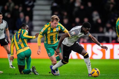 Derby County 'den Patrick Agyemang, 23 Ocak 2026' da İngiltere 'nin başkenti Derby' deki Pride Park Stadyumu 'nda oynanan Derby County - West Bromwich Albion maçında iddiaya girdi.