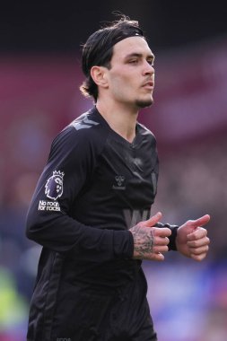 Sunderland 'dan Enzo Le Fe Premier Lig karşılaşmasında West Ham United, Londra Stadyumu' nda Sunderland 'a karşı, 24 Ocak 2026