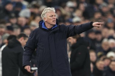 Everton teknik direktörü David Moyes, Premier League maçında Everton 'a karşı Leeds United' ın 26 Ocak 2026 'da Liverpool' daki Hill Dickinson Stadyumu 'nda oynadığı maçta teknik alanda tepki gösterdi.