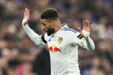 Leeds United takımından Jayden Bogle, İngiltere 'nin Liverpool şehrindeki Hill Dickinson Stadyumu' nda oynanan Premier League maçında faul yapmamaya tepki gösterdi.