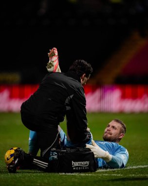 Swindon Town 'dan Connor Ripley 27 Ocak 2026 tarihinde Notts County - Swindon Town maçında tedavi gördü.