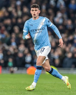 Manchester City 'den Phil Foden, 28 Ocak 2026' da Manchester City 'nin Galatasaray' a karşı oynadığı 8 maçta Manchester Şampiyonlar Ligi Maçı 'nda