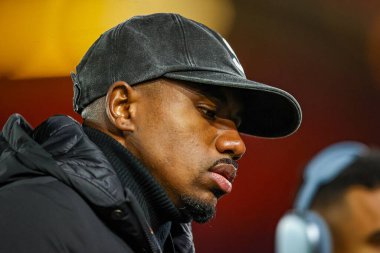 Ferencvaros 'tan Julio Romao, UEFA Avrupa Ligi Maçı' nın 8 'inci gününde İngiltere' nin Nottingham şehrinde Ferencvaros 'a karşı 29 Ocak 2026' da oynanan karşılaşma öncesinde stadyuma geldi.