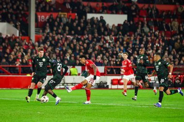 Nottingham Ormanı 'ndan Igor Jesus, UEFA Avrupa Ligi Maçı' nda 9 Ocak 2026 'da Nottingham Ormanı, Nottingham City Ground' da Ferencvaros 'a karşı 8 maçında 2-0 berabere kaldı.