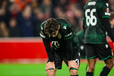 Ferencvaros 'lu Bence Otvos, UEFA Avrupa Ligi Maçı' nda 9 Ocak 2026 'da Nottingham City Ground, Nottingham' da Ferencvaros 'a karşı 8.