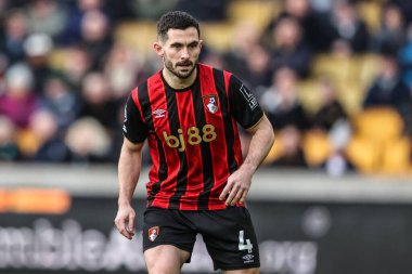 Premier Lig karşılaşmasında Bournemouth 'dan Lewis Cook Wolverhampton Wanderers, Molineux, Wolverhampton' da Bournemouth 'a karşı 31 Ocak 2026