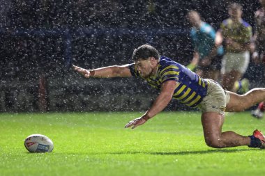 Warrington Wolves 'tan Joe Philbin 30 Ocak 2026' da Warrington Wolves - Leigh Leopards maçında Halliwell Jones Stadyumu, Warrington, İngiltere