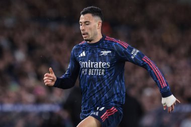 Arsenal 'den Gabriel Martinelli, İngiltere' nin Leeds Road kentinde oynanan Premier League maçında Leeds United 'a karşı Arsenal maçında 31 Ocak 2026