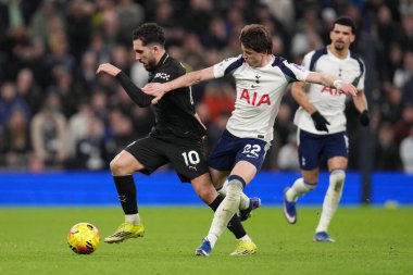 Premier Lig maçı sırasında Tottenham Hotspur Manchester City 'ye karşı Tottenham Hotspur Stadyumu, Londra, 1 Şubat 2026