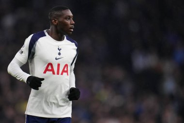Tottenham Hotspur 'dan Randal Kolo Muani Premier Lig maçı sırasında Tottenham Hotspur Manchester City' ye karşı Tottenham Hotspur Stadyumu, Londra, 1 Şubat 2026