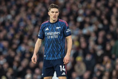 Arsenal 'den Viktor Gyokeres Premier League maçı sırasında Leeds United Arsenal' e karşı Elland Road, Leeds, İngiltere, 31 Ocak 2026