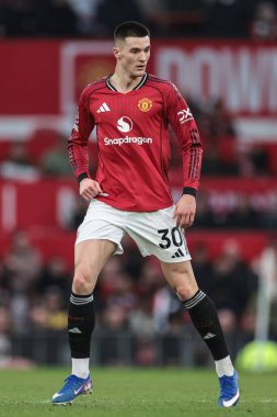 Manchester United 'dan Benjamin Sesko Premier League maçında Manchester United Fulham' a karşı Old Trafford, Manchester, İngiltere 'de 1 Şubat 2026