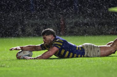 Warrington Wolves 'tan Joe Philbin 30 Ocak 2026' da Warrington Wolves - Leigh Leopards maçında Halliwell Jones Stadyumu, Warrington, İngiltere