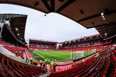 Premier Lig karşılaşması öncesinde Nottingham Forest, Kristal Saray 'a karşı City Ground, Nottingham, İngiltere' de oynanan karşılaşmanın genel görünümü 1 Şubat 2026