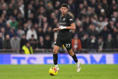 Manchester City 'den Matheus Nunes Premier League maçı sırasında Tottenham Hotspur Manchester City' ye karşı Tottenham Hotspur Stadyumu, Londra, 1 Şubat 2026