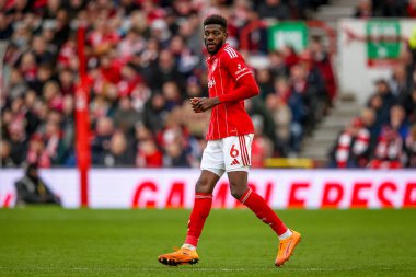 Nottingham Ormanı 'ndan İbrahim Sangare Premier Lig maçı sırasında Nottingham Forest, Kristal Saray' a karşı City Ground, Nottingham, 1 Şubat 2026