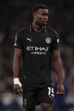 Manchester City 'den Marc Guehi Premier League maçı sırasında Tottenham Hotspur Manchester City' ye karşı Tottenham Hotspur Stadyumu, Londra, 1 Şubat 2026