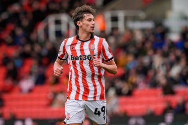 Stoke City 'den Milan Smit 31 Ocak 2026' da Stoke City, Southampton 'a karşı Bet365 Stadyumu' nda oynanan Sky Bet Şampiyonası maçında