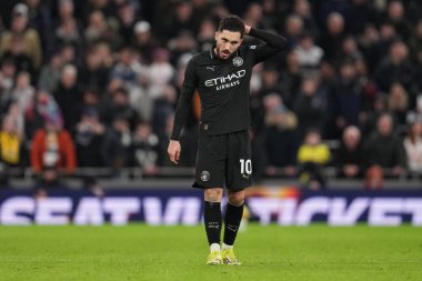 Premier League karşılaşmasında Manchester City 'den Rayan Cherki Tottenham Hotspur' a karşı Manchester City Tottenham Hotspur Stadyumu, Londra, 1 Şubat 2026