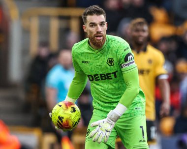 Wolverhampton Wanderers kalecisi Jose Sa Premier League maçında Wolverhampton Wanderers Bournemouth 'a karşı Molineux, Wolverhampton, İngiltere, 31 Ocak 2026
