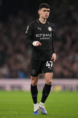 Manchester City 'den Phil Foden Premier League maçı sırasında Tottenham Hotspur Manchester City' ye karşı Tottenham Hotspur Stadyumu, Londra, 1 Şubat 2026