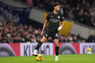 Manchester City 'den Matheus Nunes Premier League maçında Tottenham Hotspur Manchester City' ye karşı Tottenham Hotspur Stadyumu, Londra, 1 Şubat 2026
