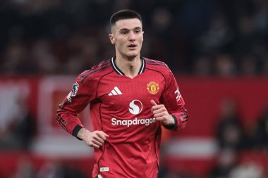 Manchester United 'dan Benjamin Sesko Premier League maçında Manchester United Fulham' a karşı Old Trafford, Manchester, İngiltere 'de 1 Şubat 2026