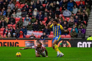 Stoke City 'den Sorba Thomas, 31 Ocak 2026' da İngiltere 'nin Stoke-on-Trent kentindeki Bet365 Stadyumu' nda Stoke City ile Southampton arasındaki Sky Bet Şampiyonası karşılaşmasında Southampton 'dan Welington tarafından yenildi.