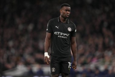Manchester City 'den Marc Guehi Premier League maçı sırasında Tottenham Hotspur Manchester City' ye karşı Tottenham Hotspur Stadyumu, Londra, 1 Şubat 2026