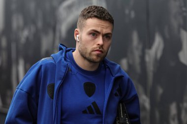 Leeds United takımından Gabriel Gudmundsson, 31 Ocak 2026 'da İngiltere' nin Leeds Road kentinde oynanan Premier League maçında Leeds United ile Arsenal maçına geldi.