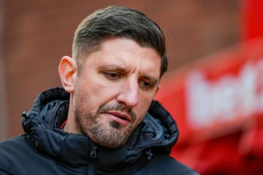 Southampton 'dan Finn Azaz, 31 Ocak 2026' da Stoke City ile Southampton arasındaki Sky Bet Şampiyonası maçından önce stadyuma geldi.