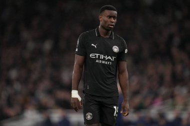 Manchester City 'den Marc Guehi Premier League maçı sırasında Tottenham Hotspur Manchester City' ye karşı Tottenham Hotspur Stadyumu, Londra, 1 Şubat 2026