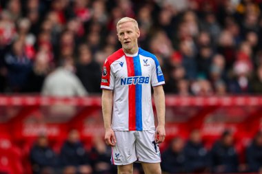 Kristal Saray 'dan Will Hughes Premier Lig maçı sırasında Nottingham Ormanı, Kristal Saray' a karşı 1 Şubat 2026 'da Nottingham, İngiltere' de.