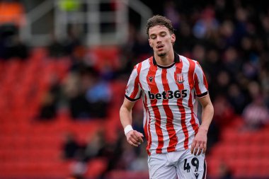Stoke City 'den Milan Smit 31 Ocak 2026' da Stoke City, Southampton 'a karşı Bet365 Stadyumu' nda oynanan Sky Bet Şampiyonası maçında