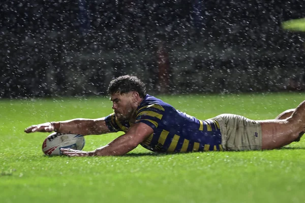 Warrington Wolves 'tan Joe Philbin 30 Ocak 2026' da Warrington Wolves - Leigh Leopards maçında Halliwell Jones Stadyumu, Warrington, İngiltere